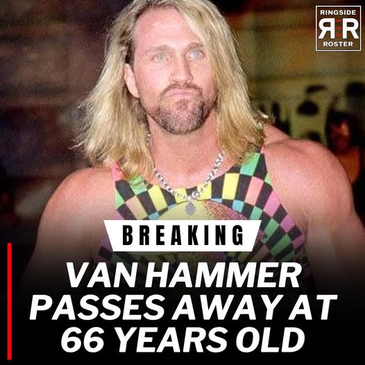 ROOD316's tweet photo. BREAKING: Former WCW star Mark Hildreth (Van Hammer) passes away at 66 years old. https://t.co/NIkL6MVmKE