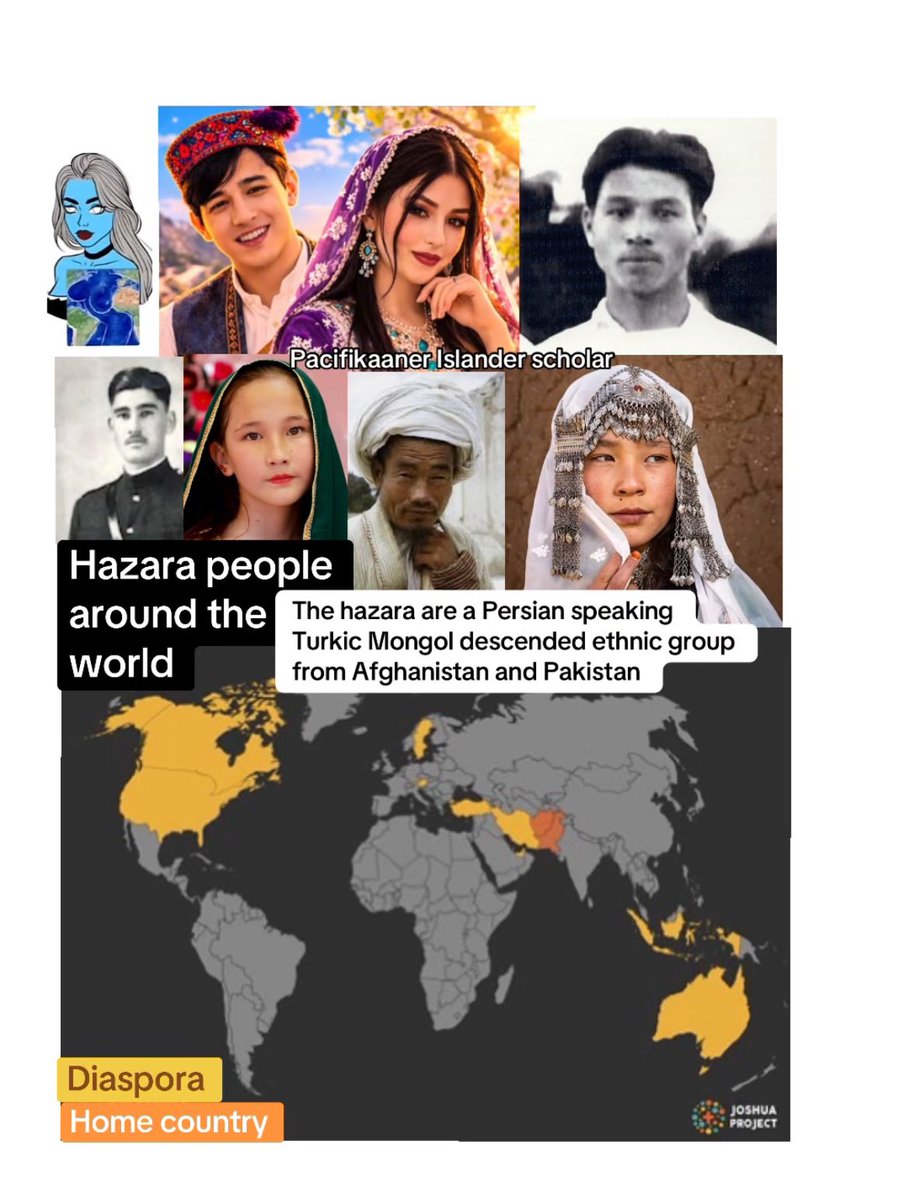 pacifikaaner's tweet image. Hazara people around the world #geography #map #maps #mapper #mapping #cartography #fact #facts #interestingfacts #interesting #fyp #meme #memes #dankmemes #dailymemes