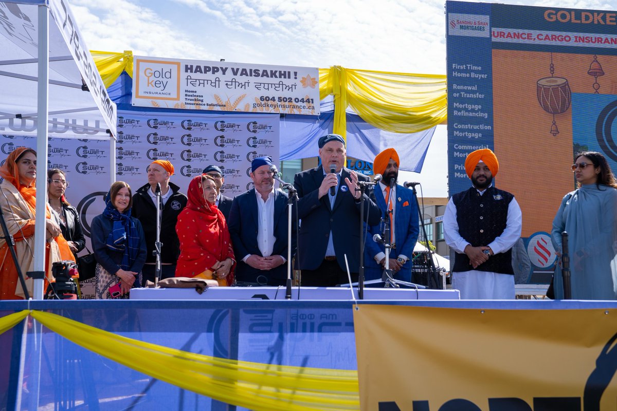 PeterMilobar's tweet photo. Had a great time celebrating Vaisakhi in Surrey this weekend. It was an incredible opportunity to connect with the community and recognize the traditions that make this celebration so meaningful. 

I truly appreciate the many contributions Sikh Canadians have made to our province and the role they play in building strong, welcoming communities across British Columbia.

Happy Vaisakhi!