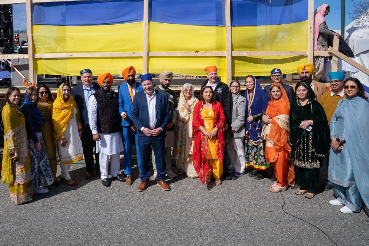 PeterMilobar's tweet photo. Had a great time celebrating Vaisakhi in Surrey this weekend. It was an incredible opportunity to connect with the community and recognize the traditions that make this celebration so meaningful. 

I truly appreciate the many contributions Sikh Canadians have made to our province and the role they play in building strong, welcoming communities across British Columbia.

Happy Vaisakhi!