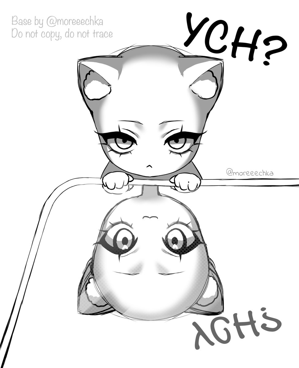 moreeechka's tweet image. YCH??... 😽💗
On my VGen for $45! 🌿

#VGenComm #chibi #vtuber