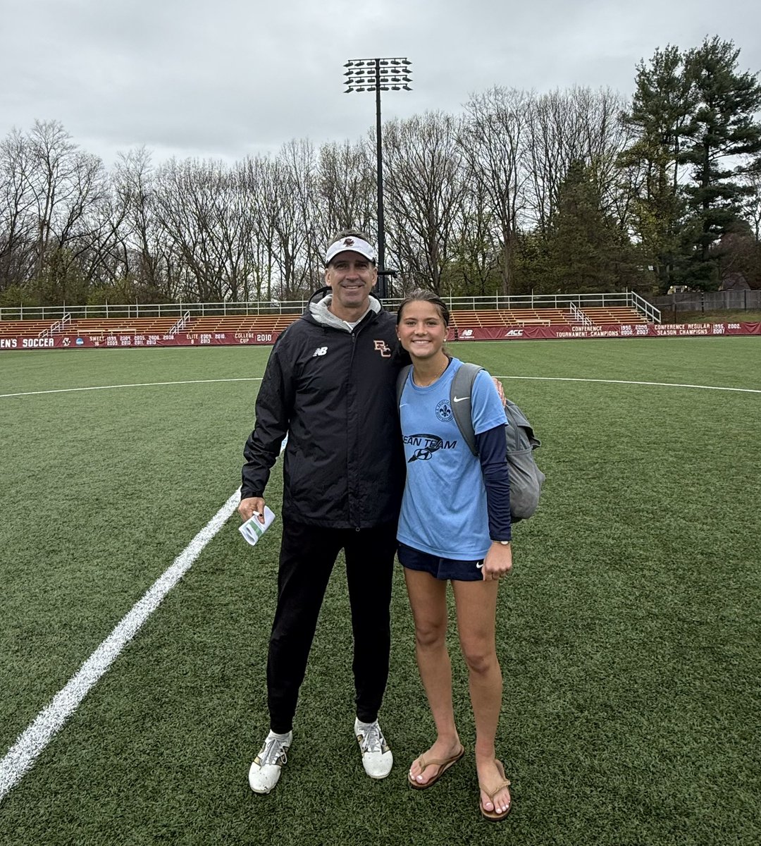 myatipton13's tweet photo. Thank you @CoachCWatkins and @morrow_andreap for inviting me to camp! I loved my time in Boston and at @BC_WSOC! https://t.co/lv11JHQ6b8