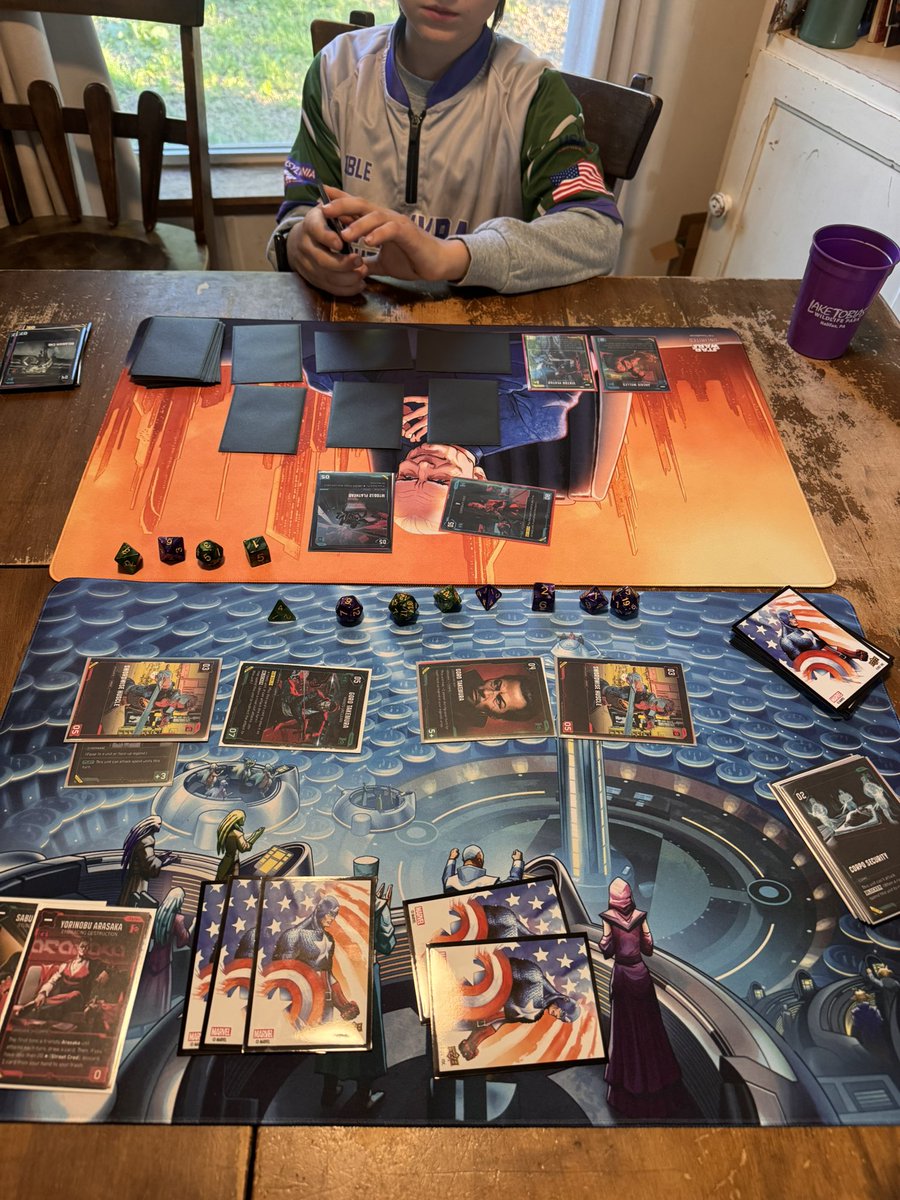 bananacrapshoot's tweet image. Some @Cyberpunk_TCG alpha deck games today #cyberpunktcg #cyberpunk #sandevistation