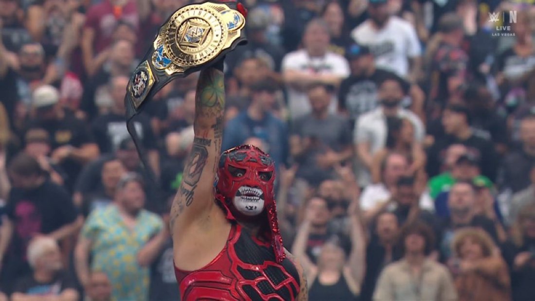 WrestlePurists's tweet image. #ANDSTILL

PENTA RETAINS THE INTERCONTINENTAL CHAMPIONSHIP IN A WILD LADDER MATCH!!!!

#WrestleMania