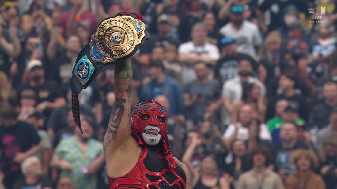 El mejor combate de ambas noches hasta ahora. Festival de spots donde los 6 se lucieron.

Penta sale victorioso y continúa como campeón intercontinental. Lo lógico.

 #Wrestlemania