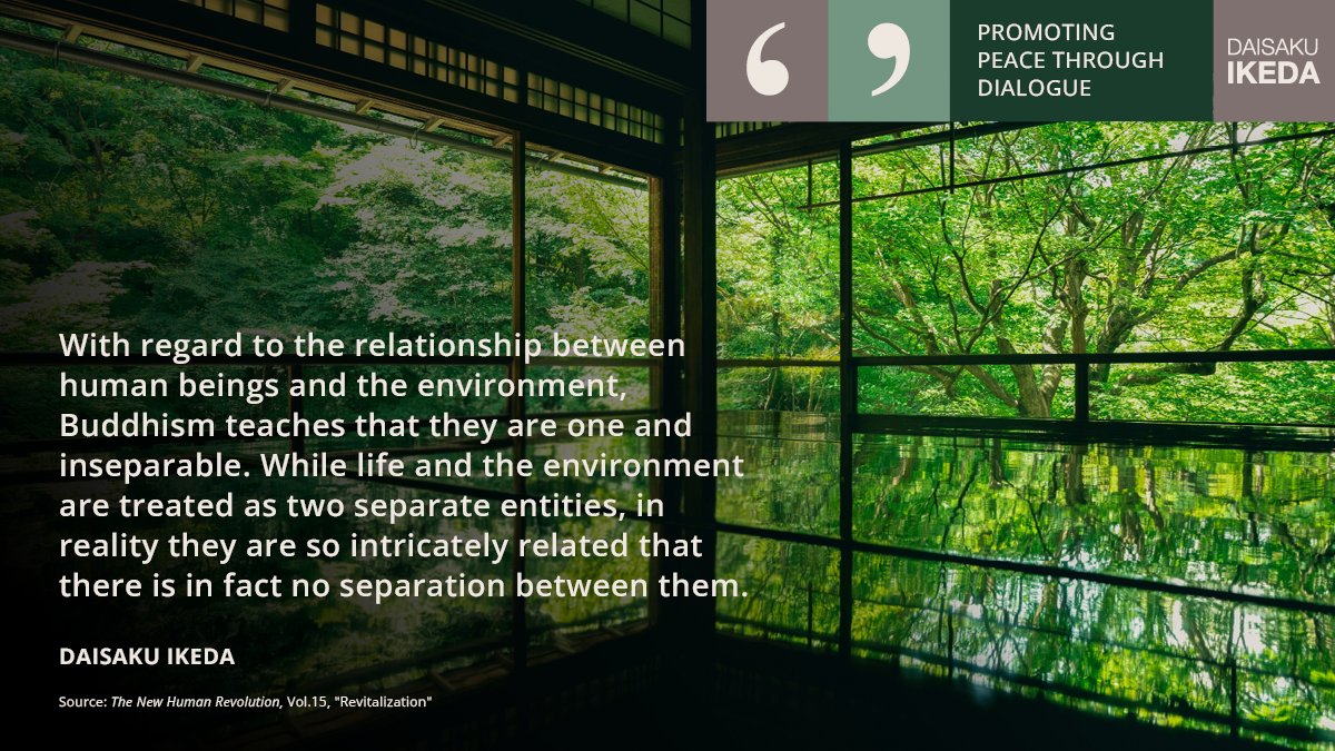 daisakuikeda_of's tweet image. Earth Day reminds us: we are not separate from the world we live in.

🌱 What step can we take to connect to our environment today?

#EarthDay #Sustainability #HumanityAndNature #DaisakuIkeda