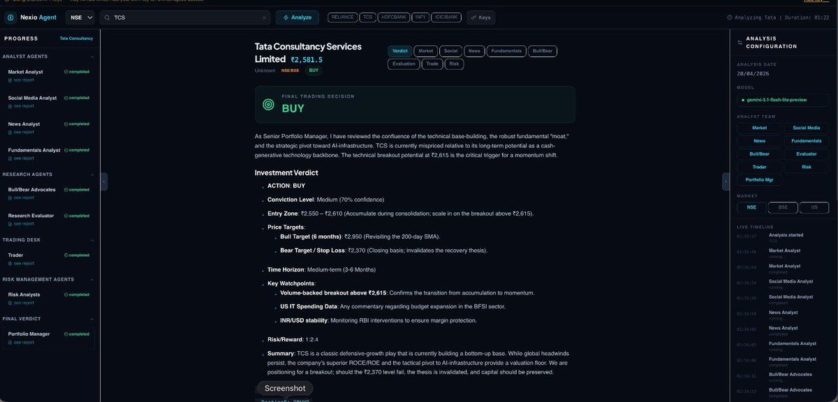 sushilpathiyar's tweet image. Introducing Nexio Agent, which is a research tool providing a verdict post debate by 9 AI agents. 

You can either use free shared key or add your own for unlimited access.

nexio.fyi/agent

📌 Indian &amp;amp; US marker available for research. 

Check it out.