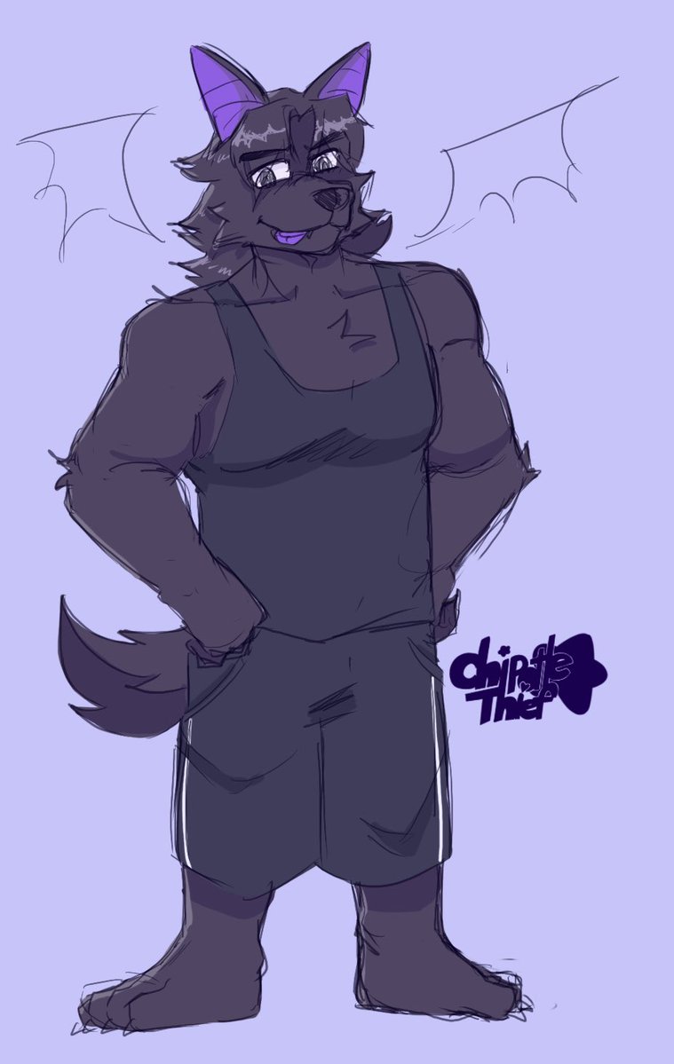 ChipotleThief's tweet image. Haiiii #fursona