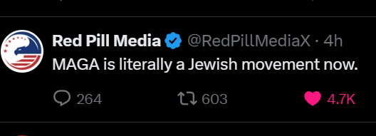 BrainWormVaxine's tweet image. MAGA is literally a Jewish movement now... comprised mostly of conservative #TrumpCult Christians but also followers of Ben Shapiro, Laura Loomer and Mark Levin.