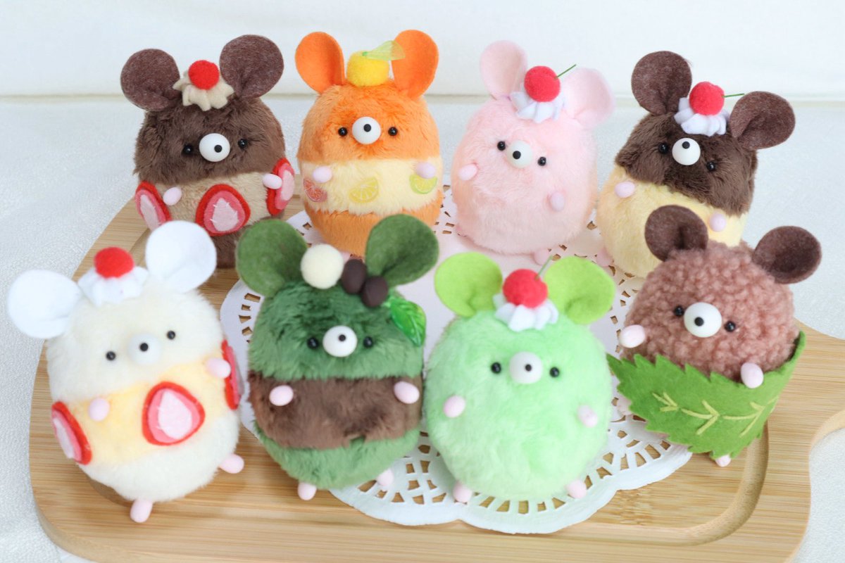 甘いスウィーティーな🐭たち♡🎂

#おいしいねずみ
#ねずみスイーツ