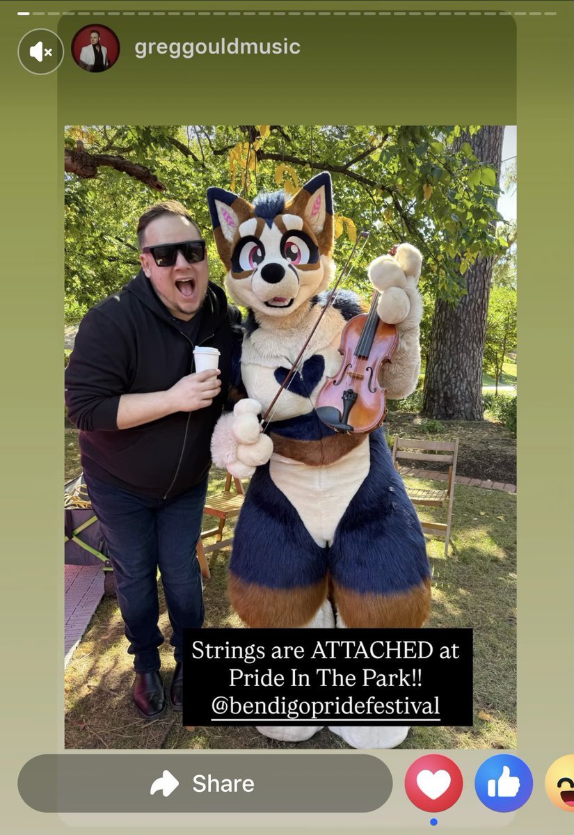 GenericFoxsuit's tweet photo. Got to have a quick selfie with the incredible @greggouldmusic ♥️ who is also a survivor of sexual assault and an advocate. Thanks for what you do and if you’re ever up for a jam sesh, would love to say g’day and make some music. Cheers mate. https://t.co/O7tMaPpXnY