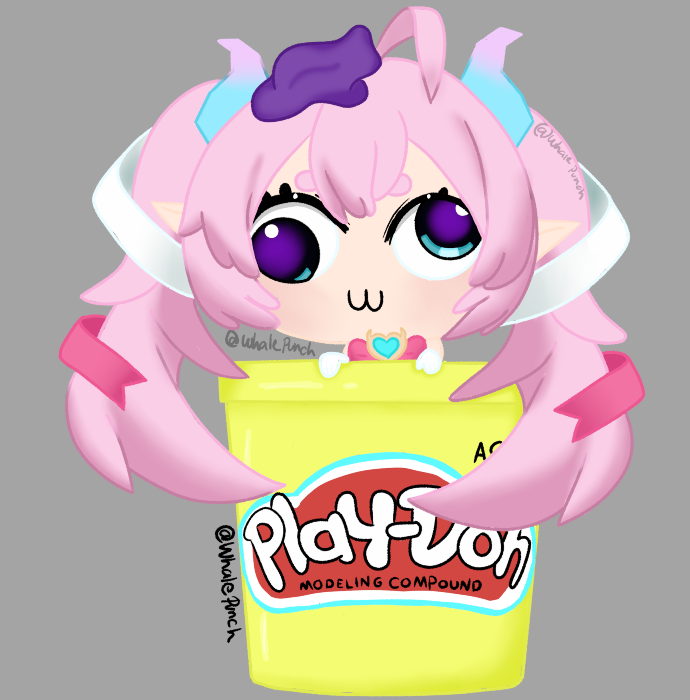 whalepunch's tweet photo. @chibidoki playdoki https://t.co/nVYK3T7MBe