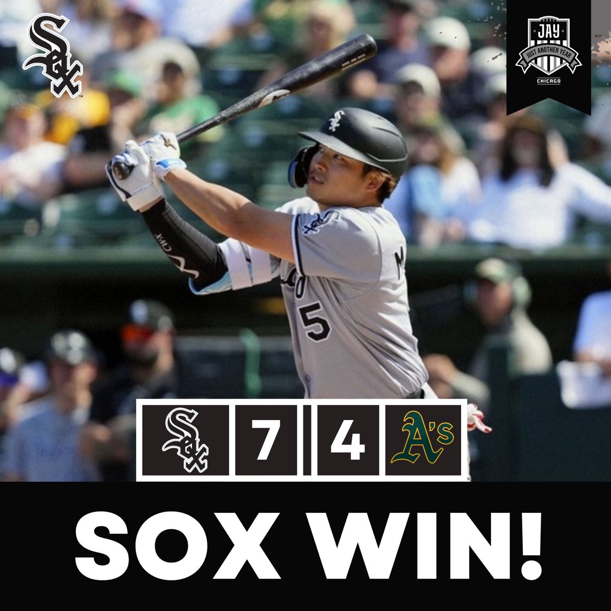 Just Another Year: White Sox tweet media