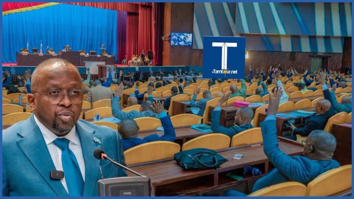 KimKimuntu's tweet image. Motion contre Shabani, l’Assemblée nationale botte en touche ? 

La séance plénière prévue ce lundi 20 avril 2026 à l’Assemblée nationale de la République démocratique du #Congo a été reportée ce dimanche soir. Dans un message officiel partagé par le rapporteur Jacques Ndjoli,