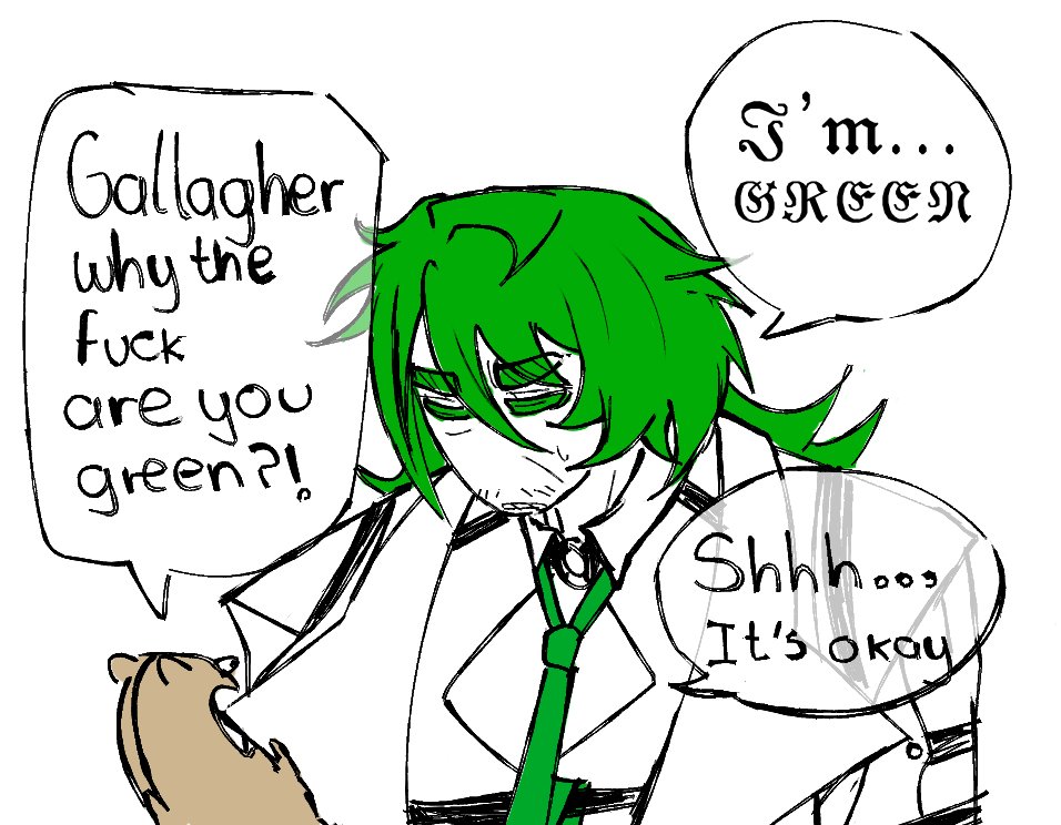 Gallagher daily u_u ‹3 tweet media