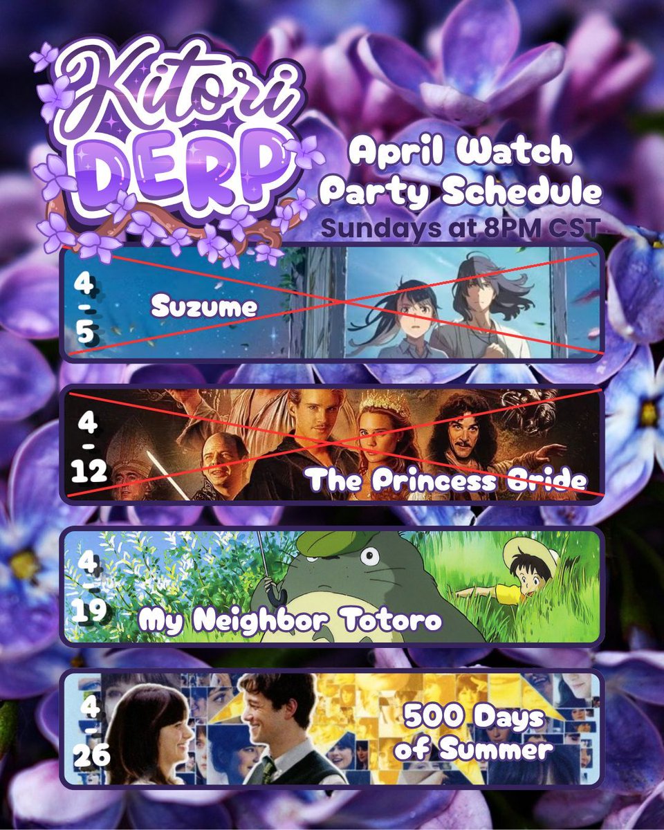 Kitori_DERP's tweet photo. We are watching My Neighbor Totoro for our weekly watch party in two hours! Join us in discord! https://t.co/6JHqD80B0w