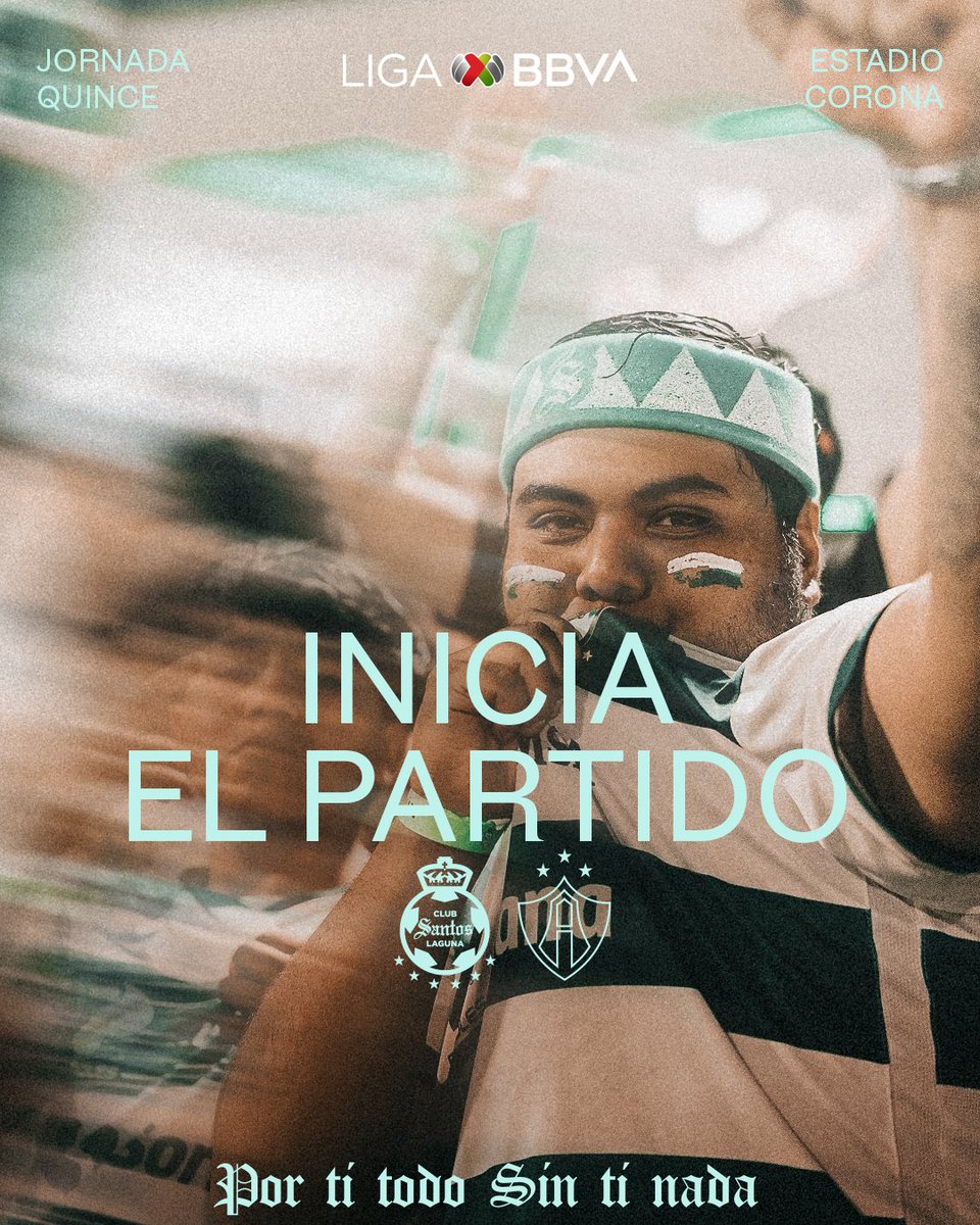 ClubSantos's tweet image. ⏱️ 0' | Inicia el partido en el Corona. 

¡𝙑𝘼𝙈𝙊𝙎, 𝙂𝙐𝙀𝙍𝙍𝙀𝙍𝙊𝙎!  🇳🇬⚔️

#SAN 0⃣ - 0⃣ #ATL | #PORTITODOSINTINADA