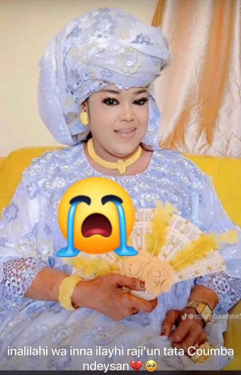 Nous venons d’apprendre avec tristesse le rappel à Dieu de l’épouse de Mansour Mbaye Madiaga, connue également comme la badiène de Chacha dans la série Bët Bët Coumba Wone.