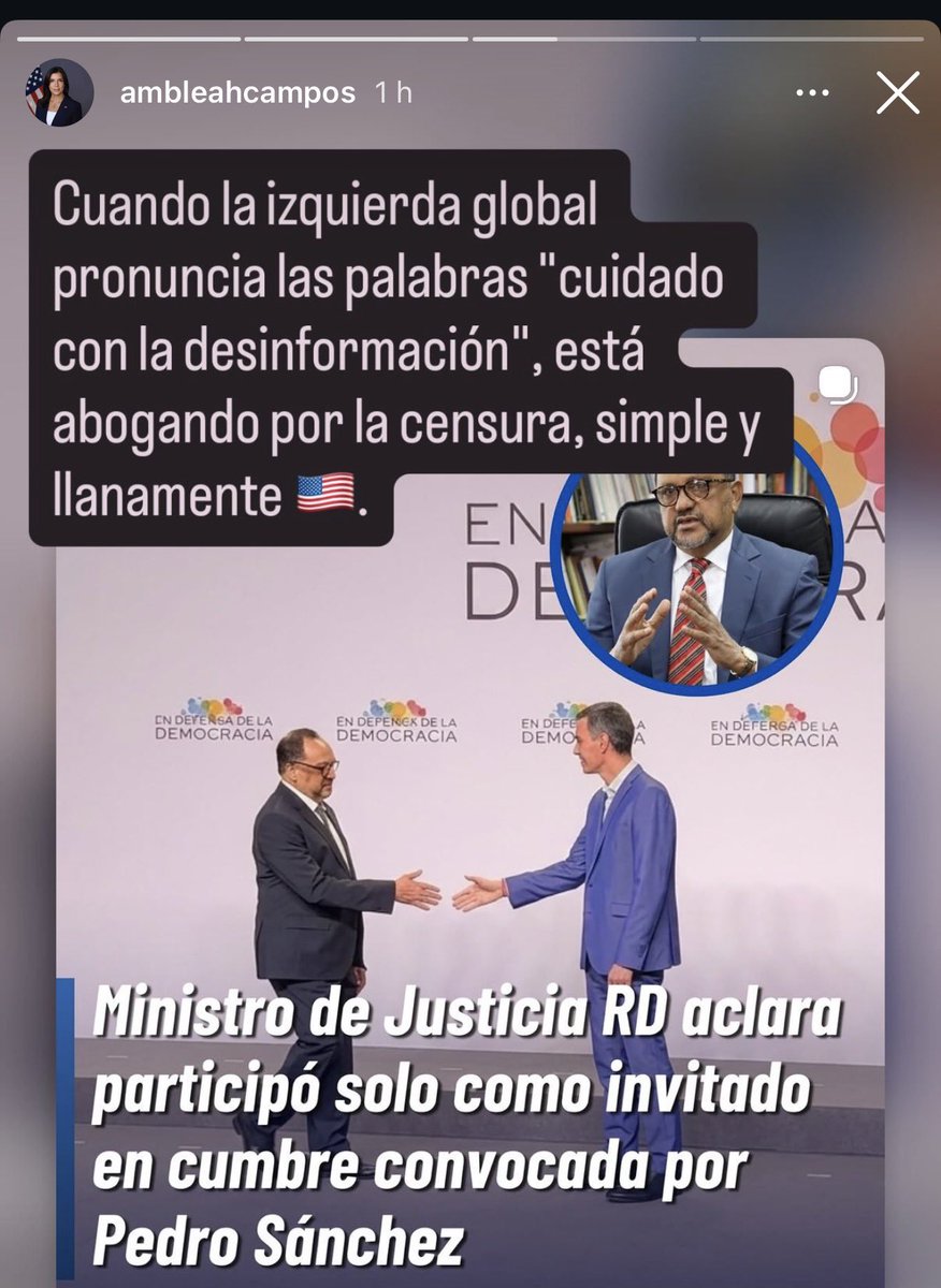 kapulet's tweet photo. Embajadora Leah Campos Pone Claro A Luis Abinader:

⚠️ Lo advertí no se puede estar con Dios y con el diablo. No tibio!! 

EEUU es el principal socio comercial de RD, quien no entienda eso está conspirando contra Dominicana. https://t.co/NwZXX4hJYm