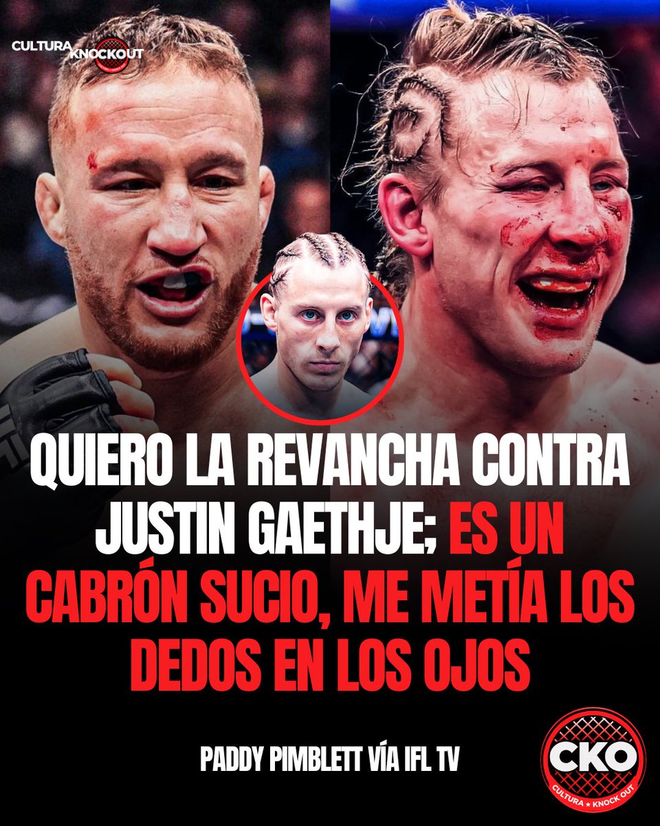 CKOCulutra's tweet image. Paddy Pimblett 🗣️ : “Voy a volver por una revancha… Todo el mundo pierde, y así es como aprendes. Probablemente aprendí más de esa derrota que de haber ganado otras siete peleas en la UFC. Ojalá tenga la revancha con Gaethje”

#PaddyPimblett #UFC #MMA