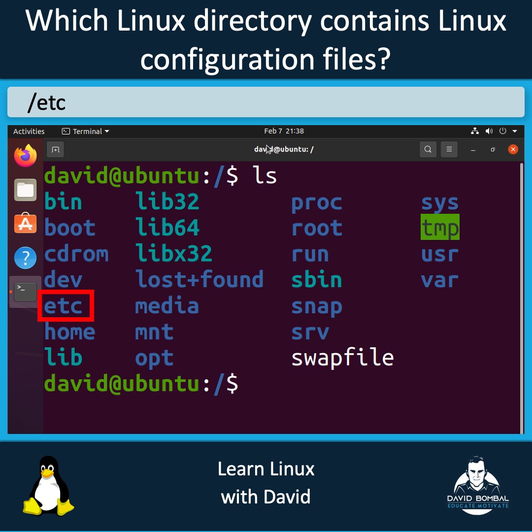 davidbombal's tweet image. Learn Linux with David

#Linux #Ubuntu #KaliLinux