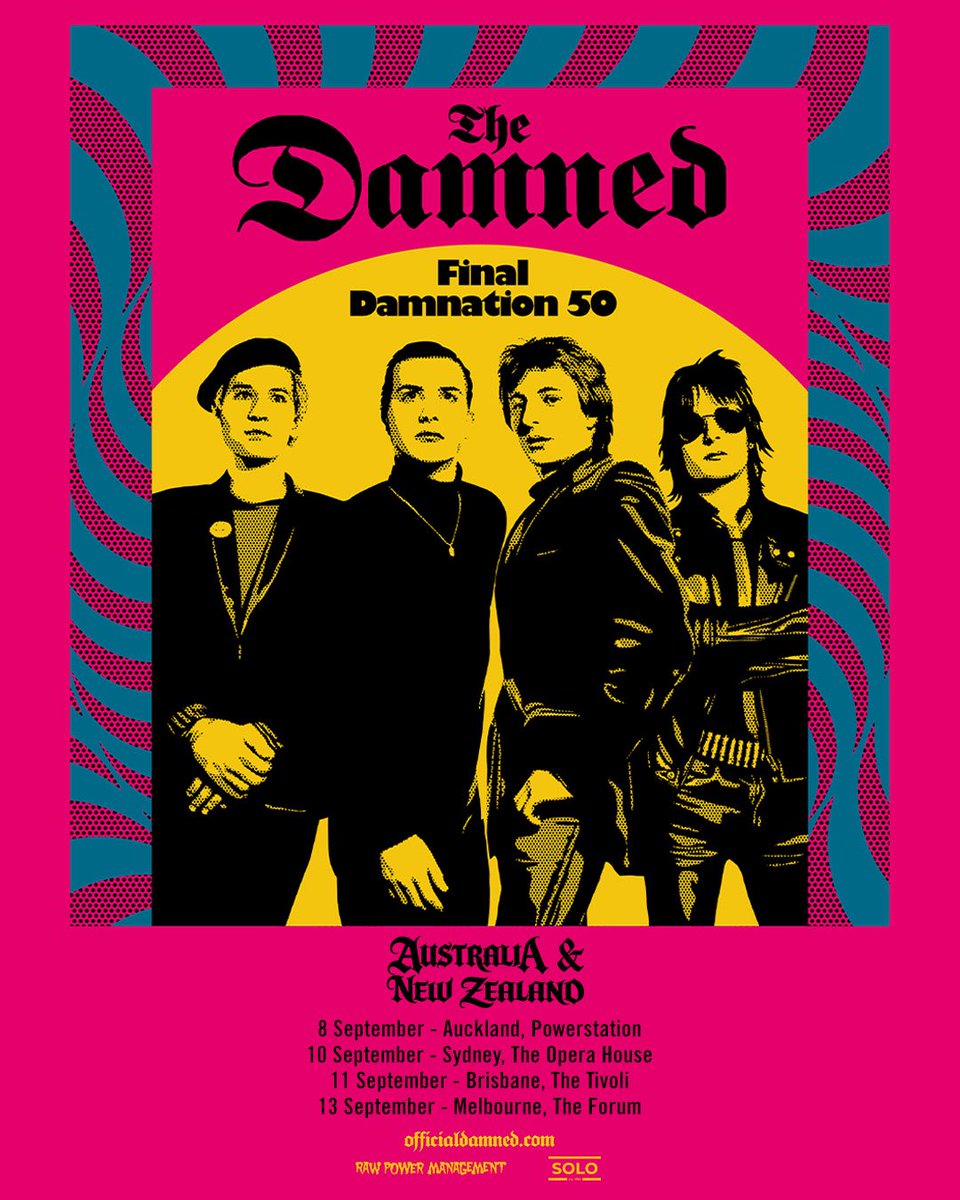 thedamned's tweet photo. G,day pilgrims, it’s been quite a year so far what with NLEE doing so amazingly well in the charts and all of those beautiful diehard Damned fans who patiently lined up get copies THANK YOU. https://t.co/Sm5GKFORX6