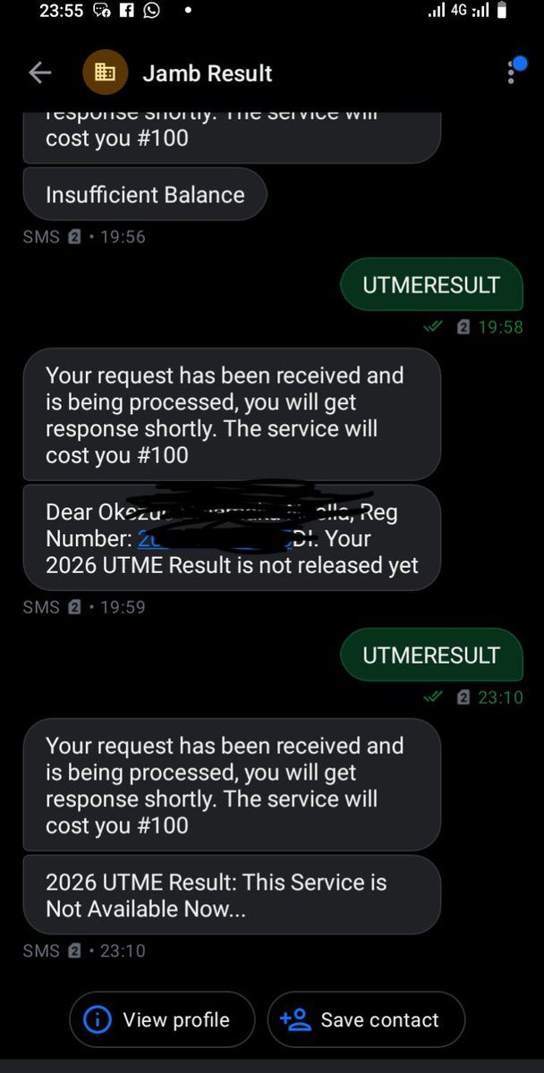 ediokey3's tweet photo. @PremiumTimesng Jamb is a fraudulent organization.
They are interested in taking our 100 naira, instead of 50 naira earlier advertised without releasing the results.
They are fully aware that the results are non available,yet they took the 100 naira. https://t.co/iOm8DgQeWG