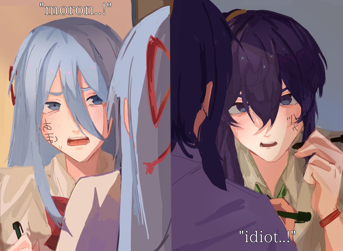 Yukineru0's tweet image. Idiots #prsk_fa