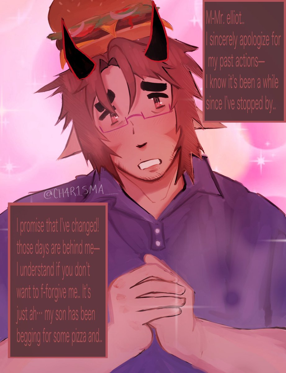 CH4R1SMA_'s tweet image. hello everyone.. sweats.. take this pizzaburgr…

#pizzaburger #elliot #007n7 #burgerpizza