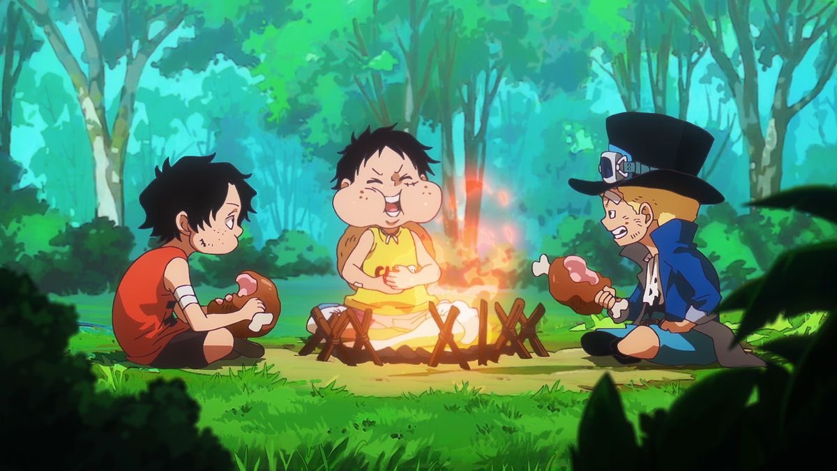mind you, they were deciding who should kill luffy like 5 minutes before this