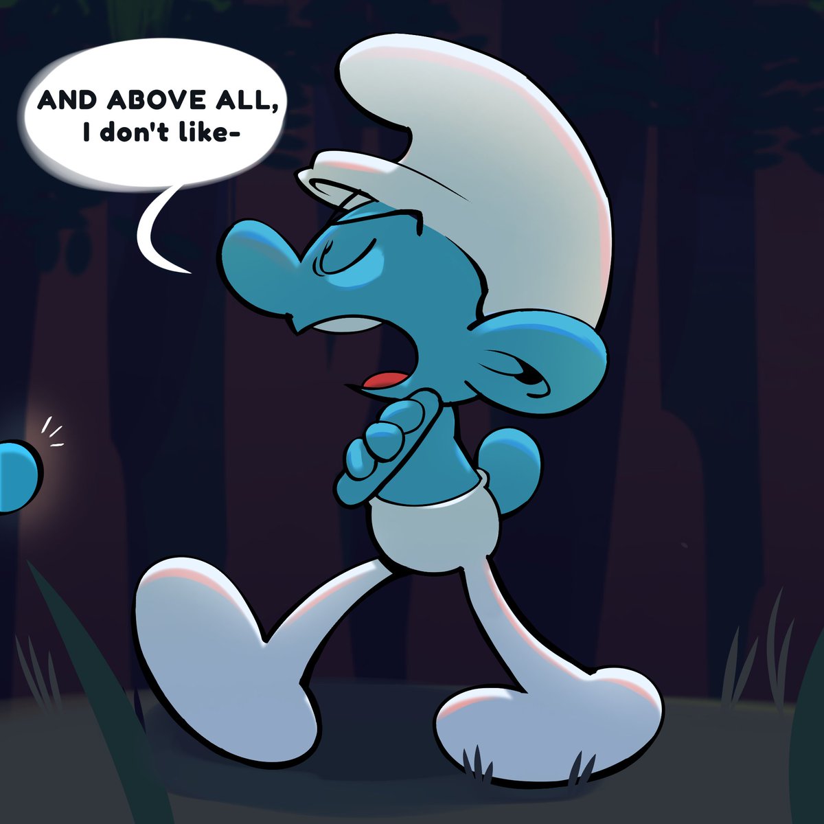 plupcloudy's tweet image. A BAD JOKE! ENG VER.
Grouchy X Jokey (smurf ship) Pt. 1/2

#oldcartoon #ship #fanmade #comic #minicomic #fancomic #yaoi