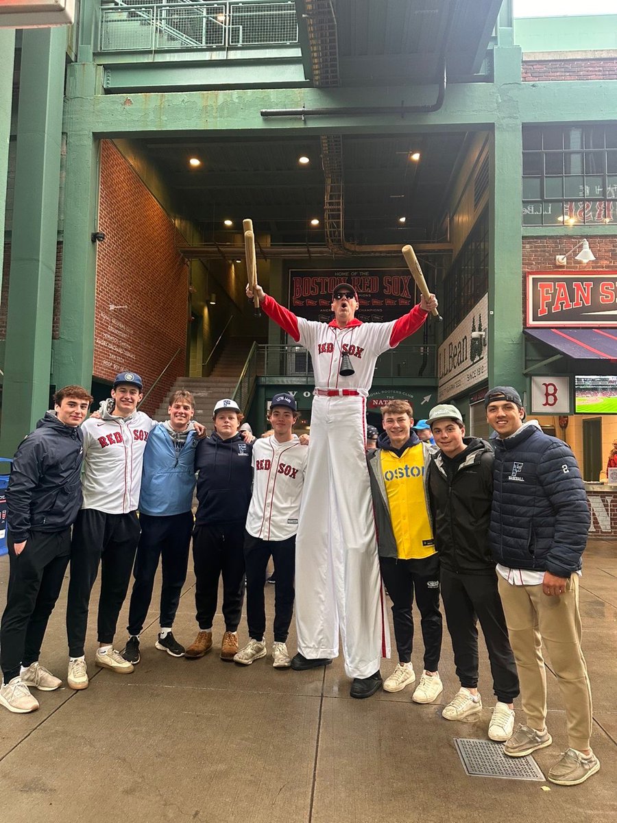 FHSCoachZBrown's tweet image. 🚨 Franklin HS ⚾️ Team Spotlight 🚨 

Great way to kick off April Vacation week of games then with a Team trip to Fenway Park w/ a great meal at the Stockyard! Thank you boosters and parents for making this possible! Just an all around great day! Lot of laughs!

#PantherPride