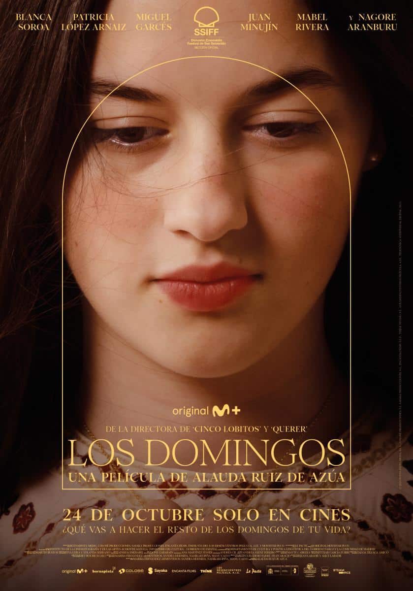Caroe82's tweet photo. #LosDomingos de @AlaudaRuiz:  preciosa y conmovedora. Guión original bien desarrollado. Drama con mezcla de humor y absurdo bien logrado. Personajes maravillosos que tejen y sostienen el drama. Me encantó el papel de la tía y me conmovió el papá y su frágil relación con la hija. https://t.co/WFZ5h8cfta