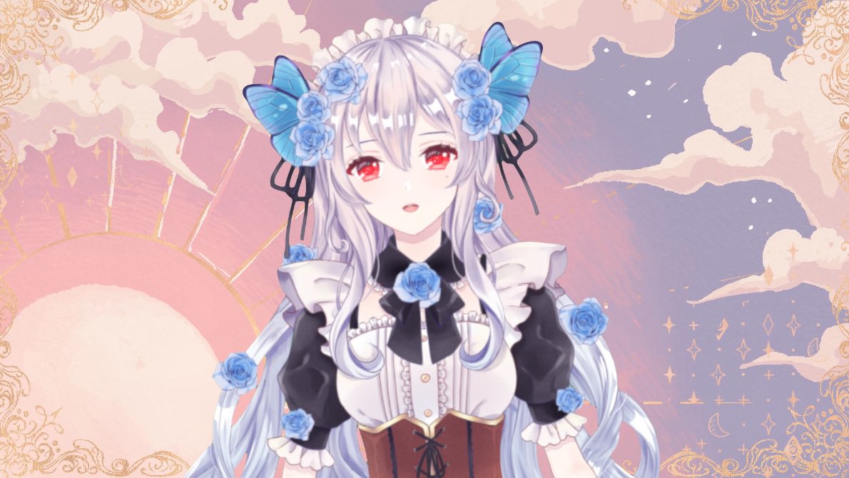 一ノ宮満月┊いちのみやみつき┊ 🌕🗝🦋┊貴方を閉じ込めたいメイドさん┊ch登録一万人目指し中！ tweet media