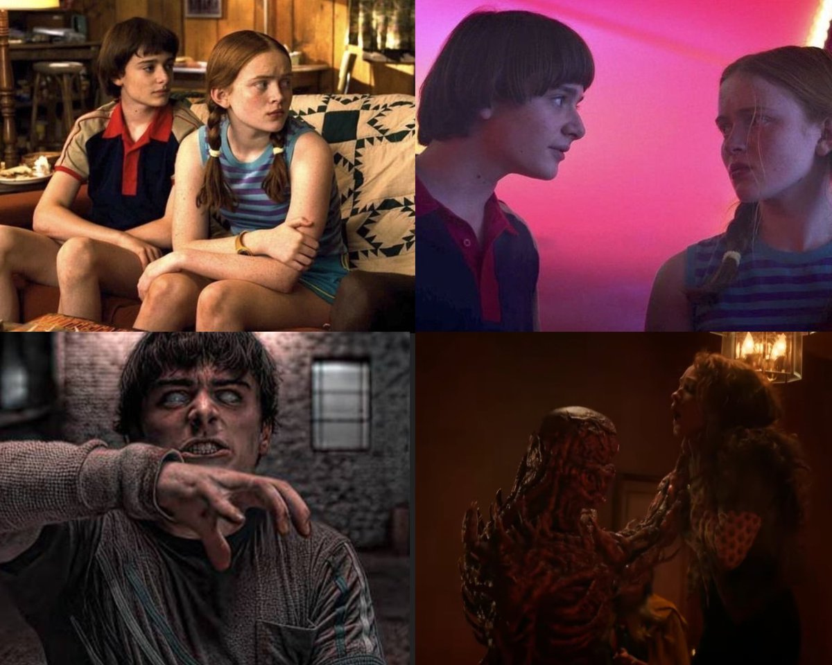 SThingsFan11_'s tweet image. ❤️❤️❤️ The moment when Will Byers reunites with Max and saves her from Vecna ​​in Shock Jock was so good....

🥹 They hadn't seen each other since Season 3...

💟 The Sorcerer and The Zoomer 

#StrangerThings
#StrangerThings5