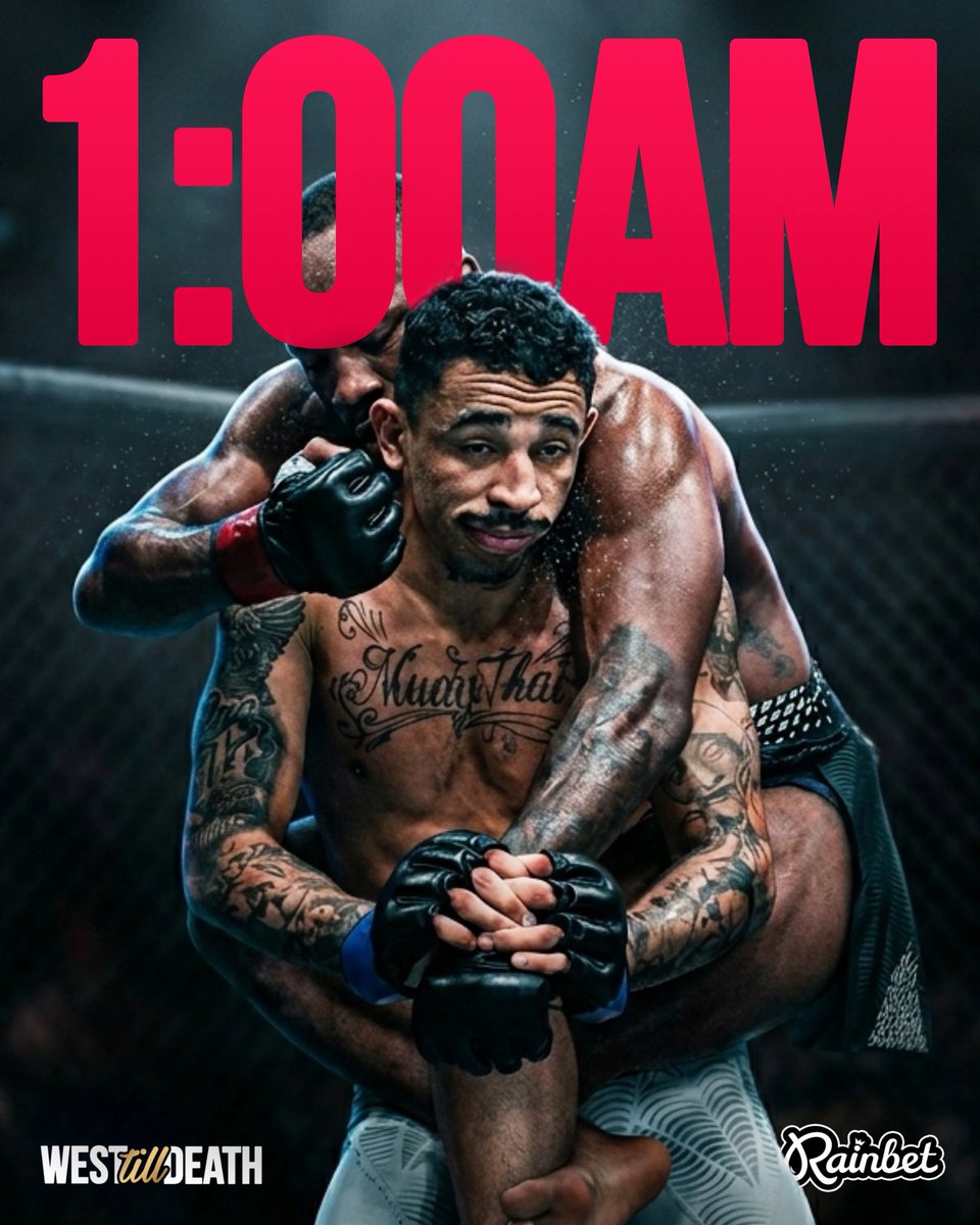 WestTillDeath's tweet image. We are 2 weeks out from #UFCPerth Jack Della Maddalena vs. Carlos Prates… If you live in the USA the fights will start at 1 AM PT 🫠 

#ufc #news