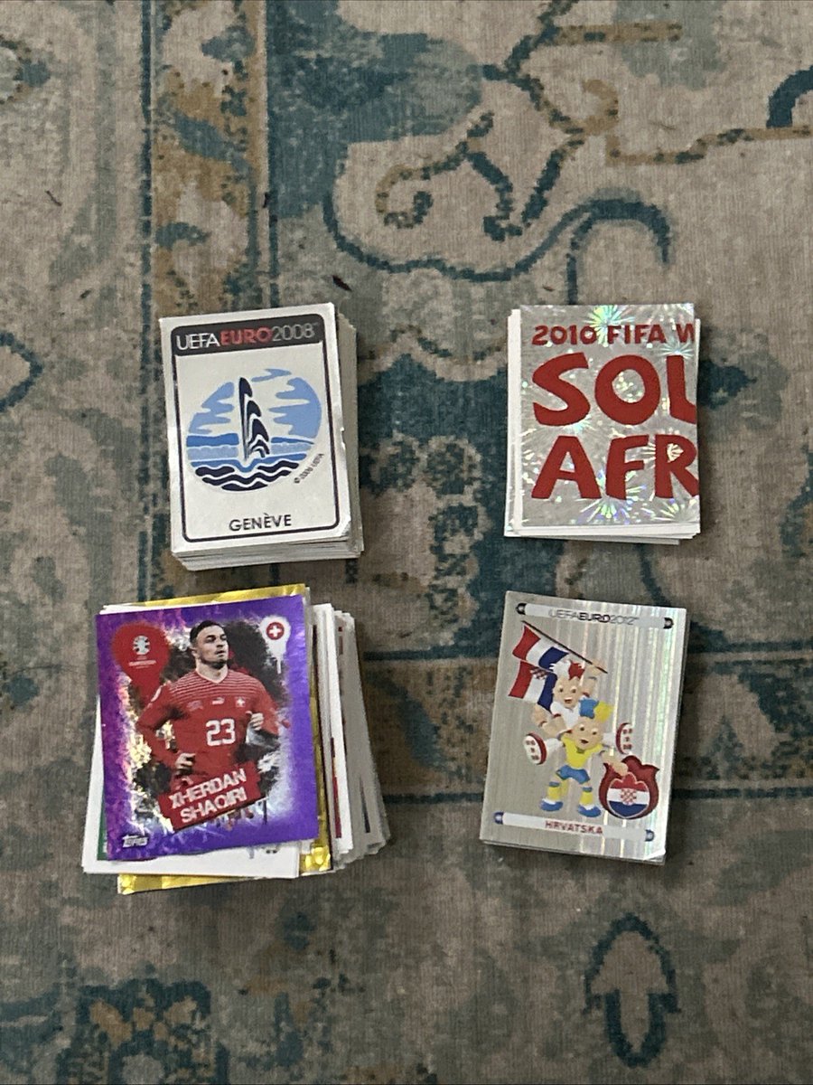 PaniniCardsUK's tweet image. Panini Mix Bundle Of Loose Stickers Around 300

Ends Fri 24th Apr @ 6:58pm

ebay.co.uk/itm/2062165324…

#ad #Panini #PaniniFootball