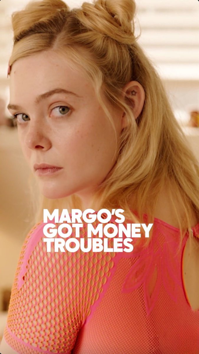 Tonight, I’m watching “Margo’s Got Money Troubles,” the comedy-drama from our very own “Elle Fanning × A24.” The Fanning sisters are also on board as producers.
