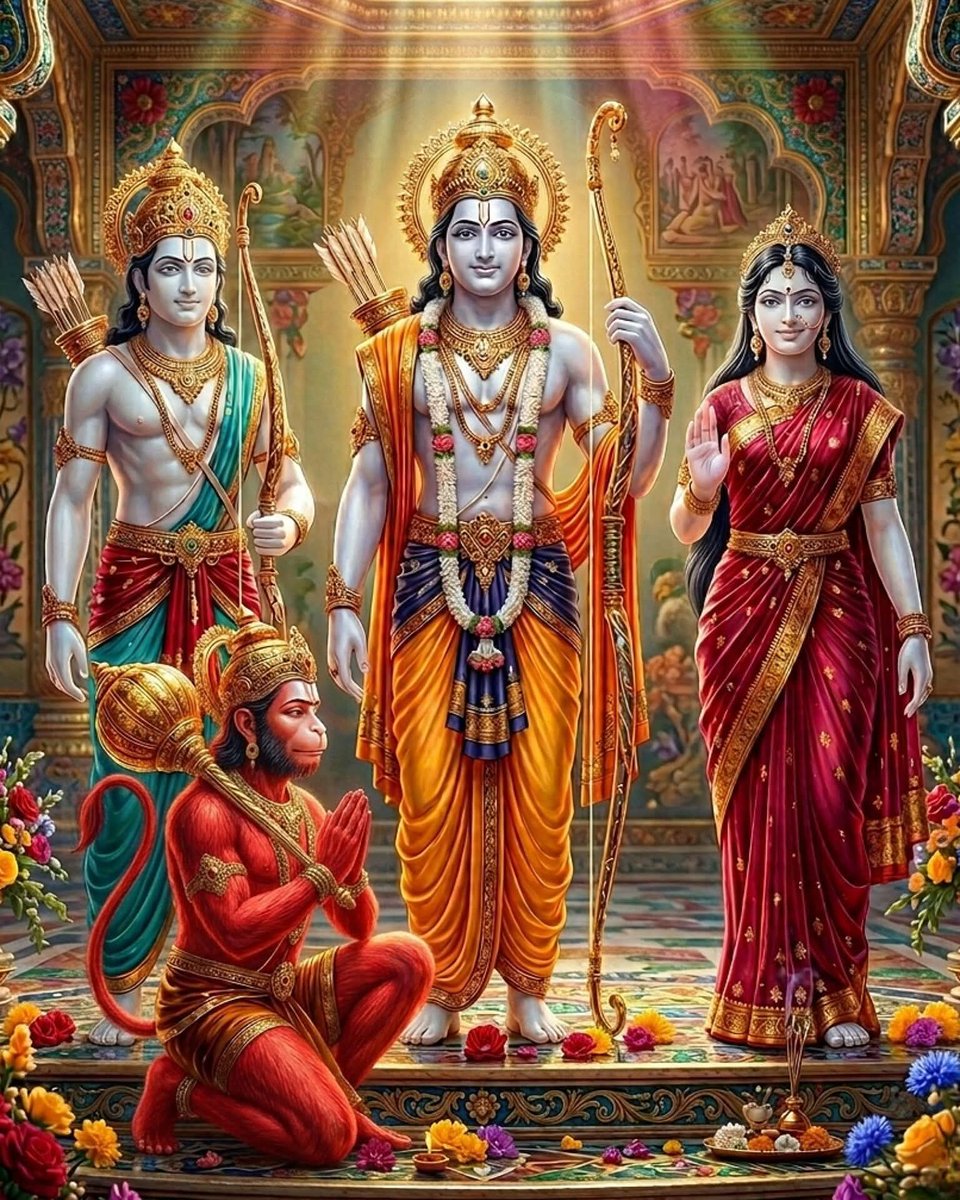 Sunita_kumari_'s tweet image. 🚩 जय श्री राम 🚩

जहाँ धर्म है, वहाँ शक्ति है
जहाँ सत्य है, वहाँ विजय है

सनातन धर्म हमें सिखाता है—
👉 सत्य के मार्ग पर चलना
👉 दूसरों की मदद करना
👉 और हमेशा धर्म का साथ देना

जय श्री राम 🙏❤️

#SanatanDharma #JaiShreeRam #Hindu