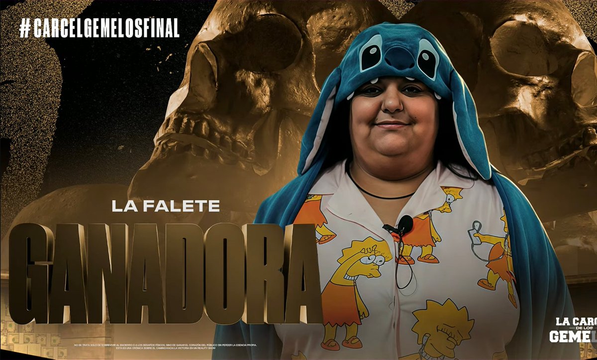ThatsCrazysWeed's tweet photo. Pues falete justa ganadora, es quien más show ha dado y compensa el tongazo que le metió la marrash 🤣👏

#CarcelGemelosFinal https://t.co/AX58tl9Mwd