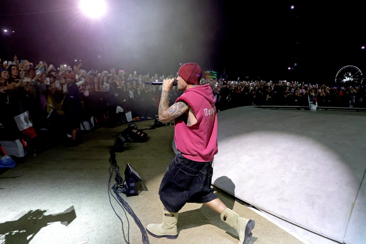 4K | Justin Bieber performing at Coachella.

📸 (Kevin Mazur/Getty)