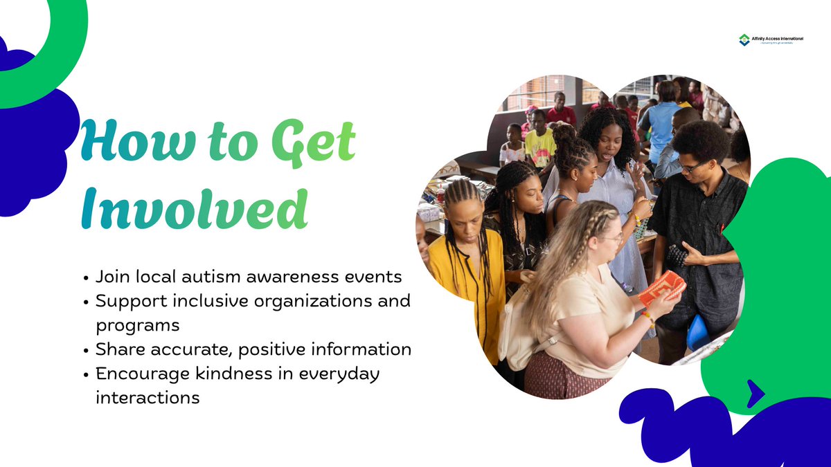 AffinityAccess's tweet image. We recognize people with #autism, the #myths surrounding them, and the #communities that support them. Strengthening support systems is at the heart of our work. #Inclusion grows where understanding grows.
#AutismSupport #InclusiveSystems #CaregiversMatter #AccessWithDignity