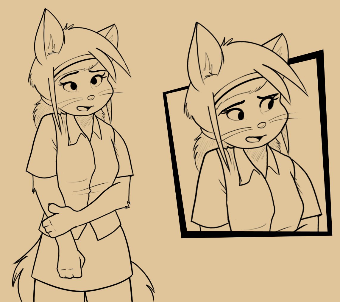 fxscreamer's tweet photo. Without the script, I can see Daphne saying this like "oh yeah? Yeah.... I'm not doing that." XD  

#cashmeresky #cat #cartoon #furry #anthro #comic #webcomic #graphicnovel #illustration #coffee https://t.co/kTm0paPVC9
