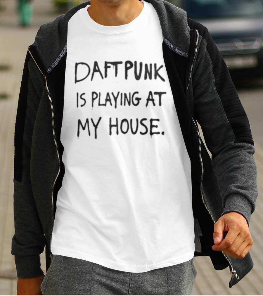 haneenshirtcom's tweet image. Am I the only one?: Am I the only one who would rock this at a party? 🎉 That "Daft Punk Is Playing At My House Party" vibe really takes me back! What’s your go-to tee for a night out? haneenshirt.com/product/t-shir…

#DaftPunk #Tshirt #PartyVibes