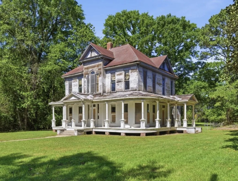 oldhousecalling's tweet image. $90K. Save This c.1910 #Mississippi #Home Ready For Restoration. oldhousesunder50k.com/save-this-c-19…