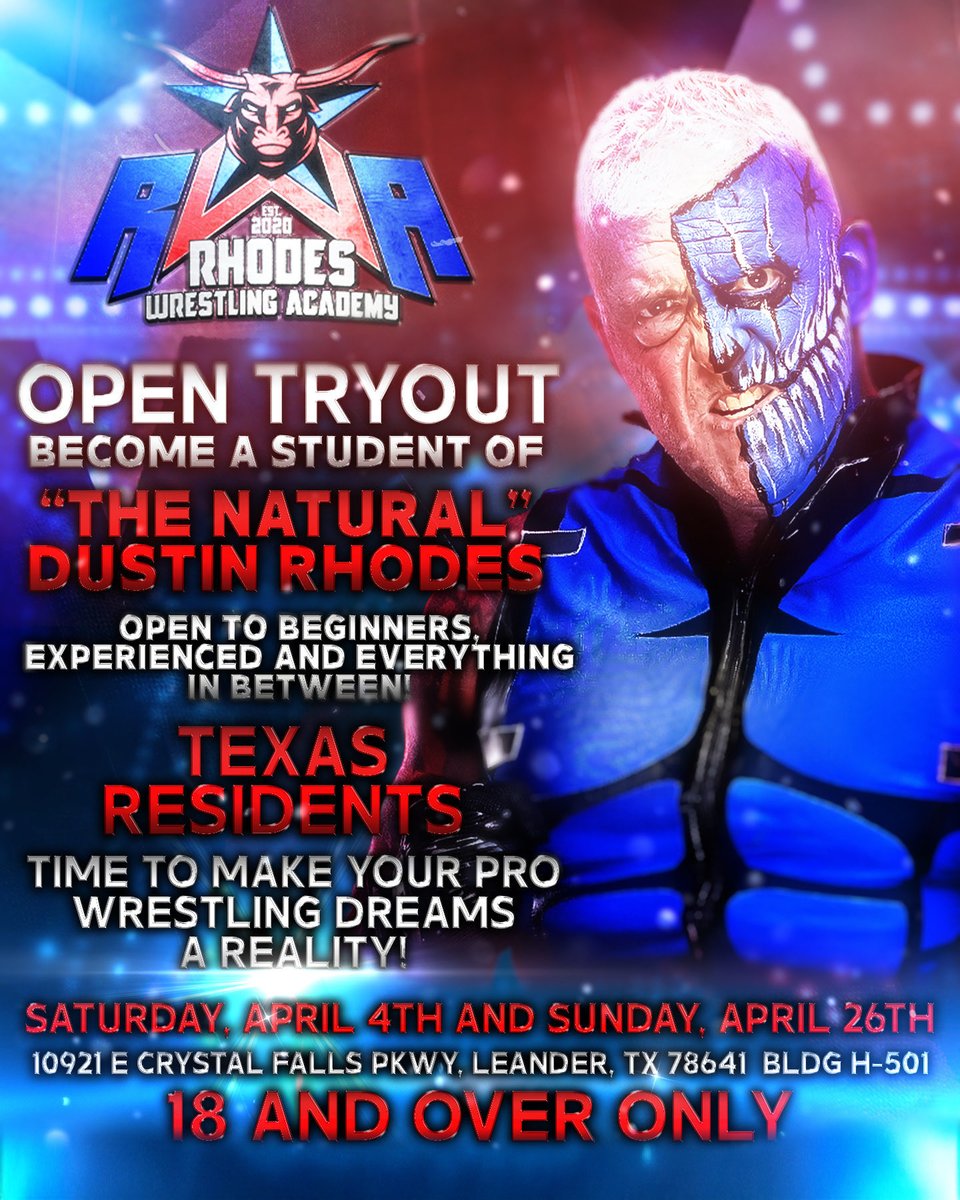 RhodesWrestlingAcademy tweet media