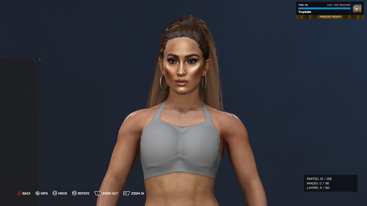 TreybaileTV's tweet image. My Love Don’t Cost A Thing…….. #WWE2K26 😉 x #Jlo