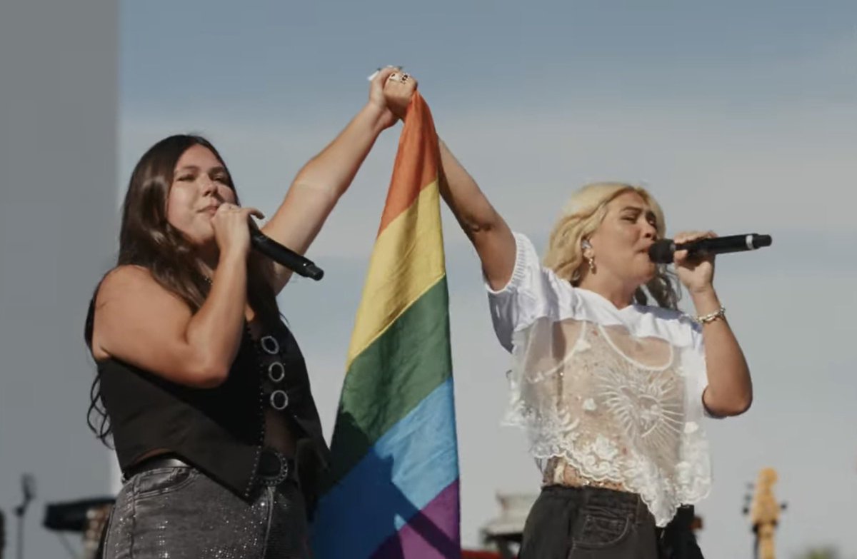 gigi perez and hayley kiyoko announce their new song coming out this wednesday for the girls like girls film soundtrack!