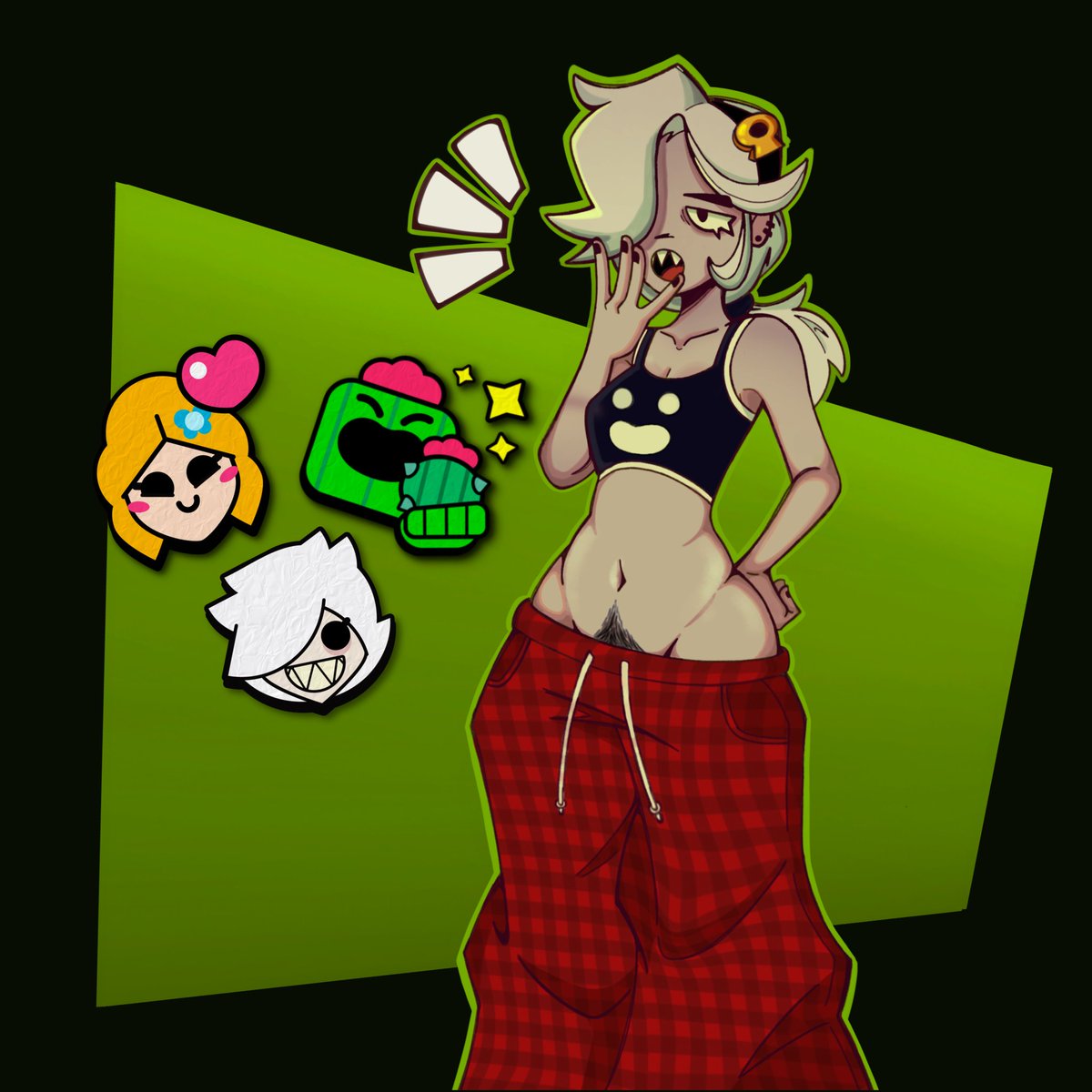 I have this old colette drawing that i never posted on this account 
.
.
#BrawlStars #brawlstarsnsfw #BrawlStarscolette #commsopen