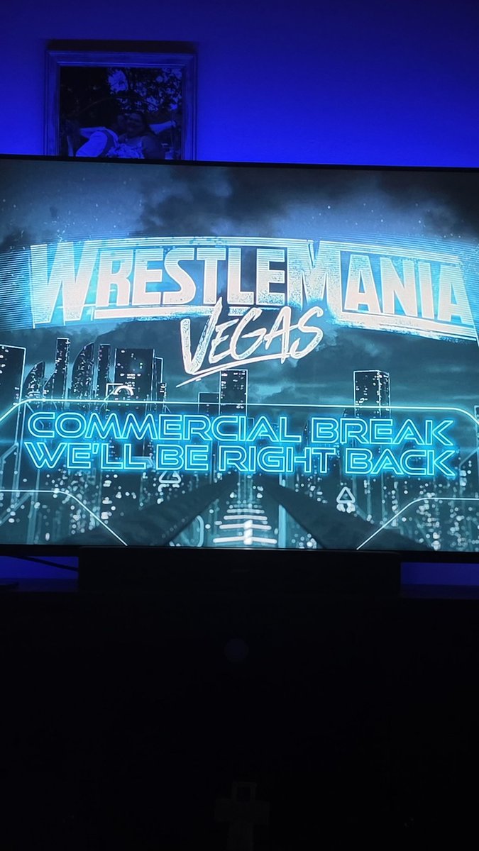 The_PaulJD's tweet photo. This has been half the show, its BS #WrestleMania https://t.co/EgbyoY1Nzd